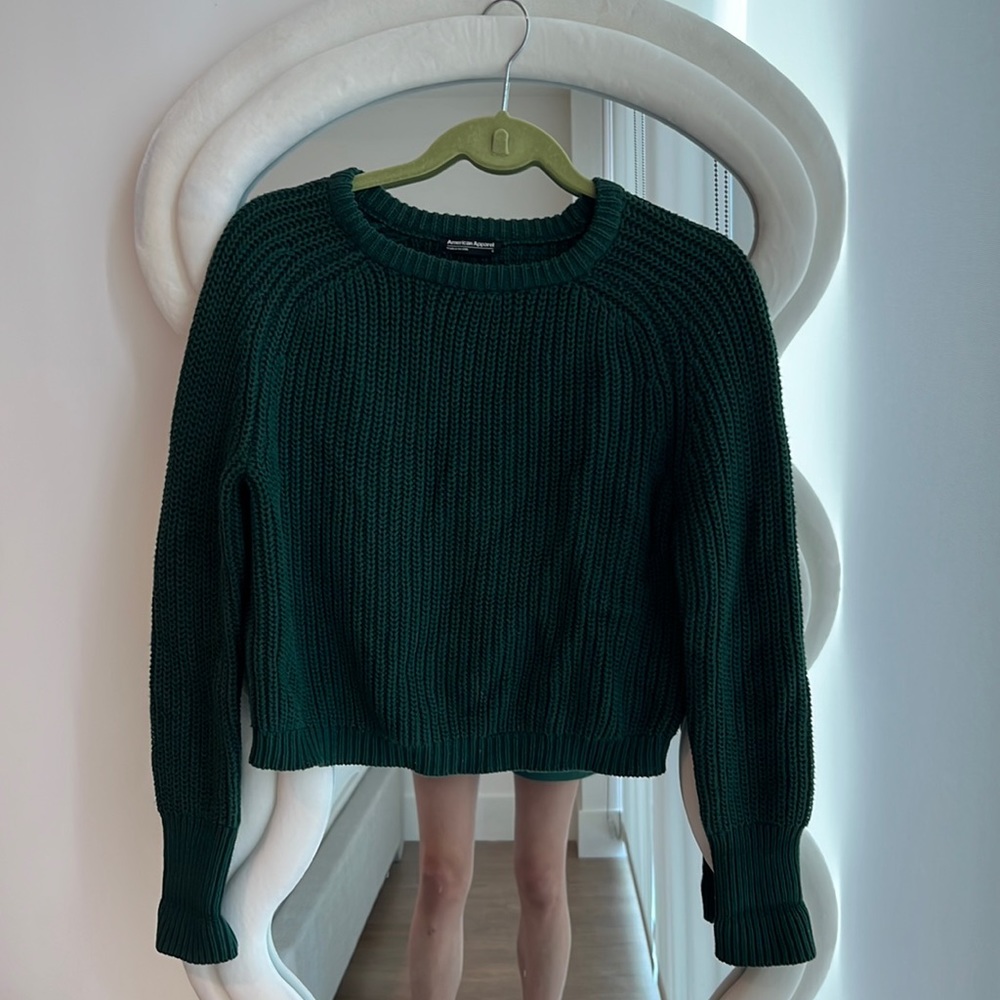 L/s cropped sweater